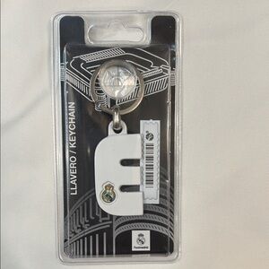 Real Madrid “E” initial keychain